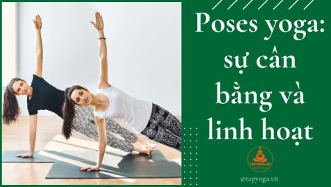 Poses yoga: sự cân bằng và linh hoạt