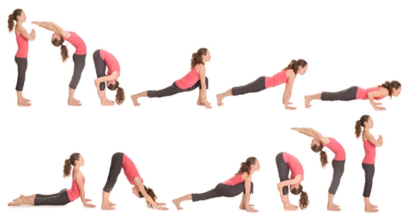 Bảo vệ sức khỏe với 12 động tác yoga chào mặt trời