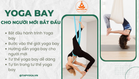 Khám phá tư thế yoga bay dành cho người mới bắt đầu