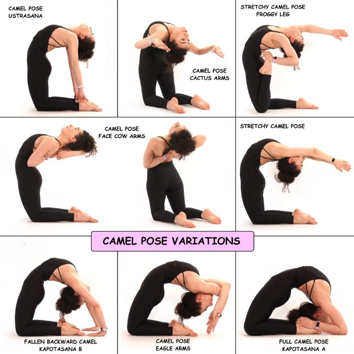 Hướng dẫn chi tiết tư thế lạc đà nâng cao trong yoga