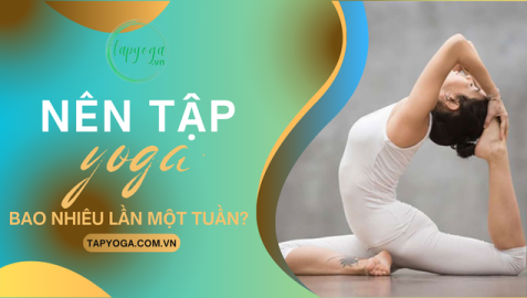 Nên tập yoga bao nhiêu lần một tuần?