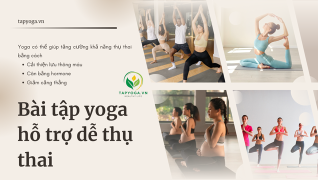 Bài tập yoga hỗ trợ dễ thụ thai