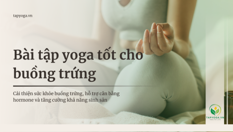 Bài tập yoga tốt cho buồng trứng