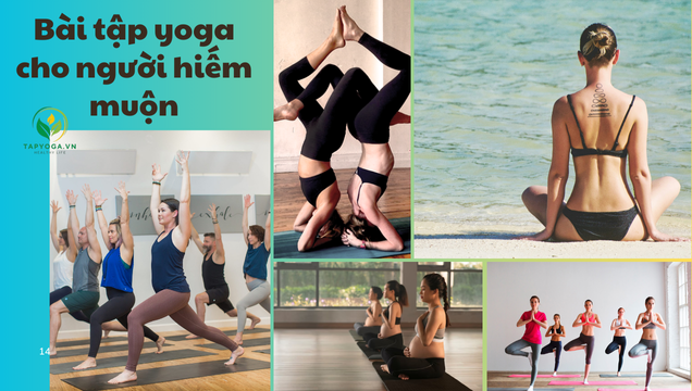 Bài tập yoga cho người hiếm muộn