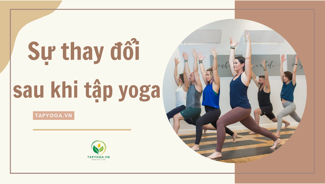 Sự thay đổi sau khi tập yoga