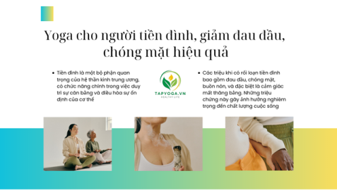 Yoga cho người tiền đình: Giảm đau đầu và chóng mặt hiệu quả