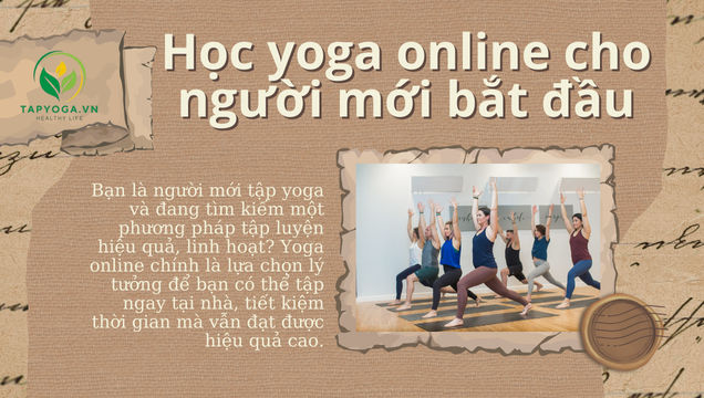 Học Yoga online cho người mới bắt đầu