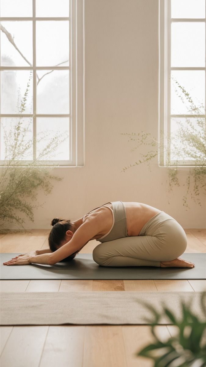 Hướng dẫn thực hiện tư thế Balasana đúng cách